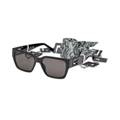 Image of Sunglasses Guess Gu7916 col. 01a Unisex Squadrata Nero