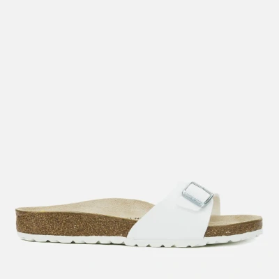 Image of Birkenstock Madrid BF Narrow Mules, Women&#039;s, Size: 5.5, Weiss Leather