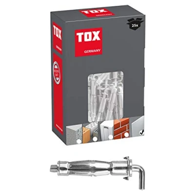 Image of TOX metal hook dowel Pirat Skippi L M6 x 52 mm, 25 pieces, 035101681