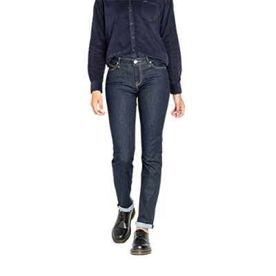 Image of Lee Women&#039;s Marion Straight Jeans, RINSE, 34W / 33L