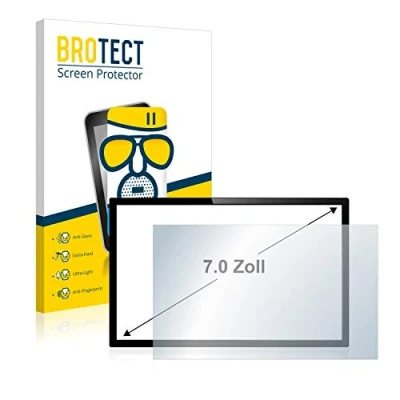 Image of brotect 7&quot; Anti Glare Glass Screen Protector Matte for Touchscreen PCs with 7.0 inch (17.8 cm) [152.5 mm x 91.5 mm, 15:9] Protection Film