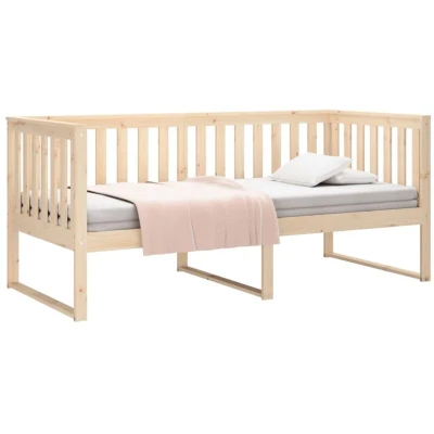 Image of vidaXL Day Bed without Mattress 90x190 cm Single Solid Wood Pine