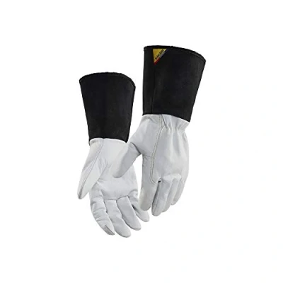 Image of Blaklader 2839146010988 Welding Glove, White/Dark Grey, Size 8