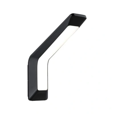 Image of Paulmann LED outdoor wall light Merano, sensor, anthracite