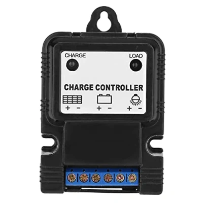 Image of Joyzan PWM 6V/12V 3A Solar Controller, Portable Panel Charger Energy Controller Intelligent Charge Protection Regulator with LED Indicator 3 Operating Modes for Industrial Use Gardening Supplies