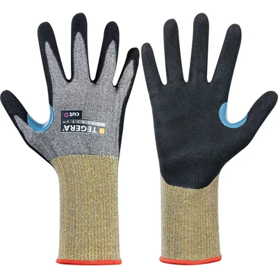 Image of Ejendals Cut Resistant Gloves, Long Cuff, Size 8