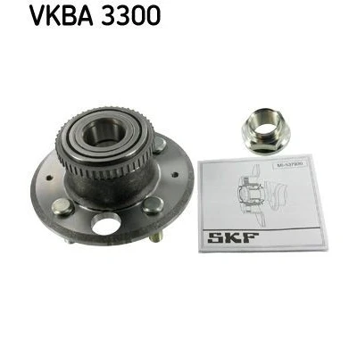 Image of 42200SR3A52, 42200SR3A53, 42200ST3E51 Wheel bearing kit SKF VKBA 3300 with ABS sensor ring HONDA: CIVIC 6 Hatchback, Stufenheck