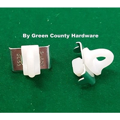 Image of 2 Silent Gliss Twist and Turn Curtain Track end Stops by