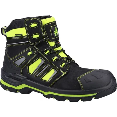 Image of Amblers Safety Radiant WATERPROOF Boots Mens Yellow Size UK 13