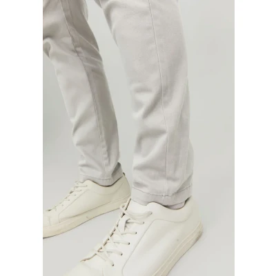 Image of Jack &amp; Jones Jimarco Jdave Ghost GREY NOOS Chinos, Men&#039;s, Size: 28x32, gray
