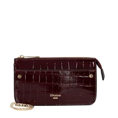 Image of Dune KINGSTONO Textured Chain Strap Purse One Size Crossbody Bag