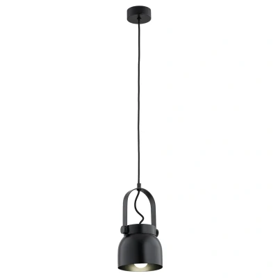 Image of Logan 12cm Dome Pendant Ceiling Light Black