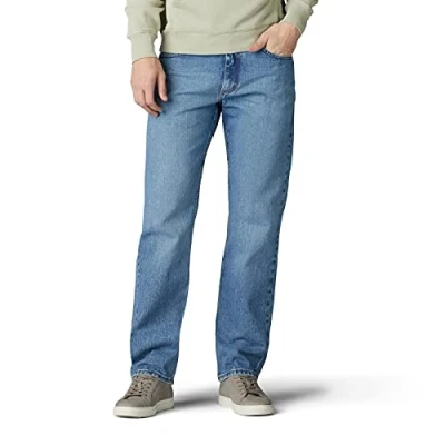 Image of Lee Men&#039;s Regular Fit Straight Leg Jean, Vintage Stone, 34W / 34L