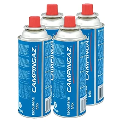 Image of Campingaz 24 pack CP 250 Valve Gas Cartridge, for Camp Bistro and Festivo Camping Stoves, Compact Resealable Canister