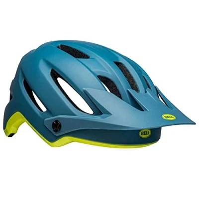 Image of Bell 4Forty MTB Helmet 2022: Matte/Gloss Blue/Hi Viz, S 52 56cm