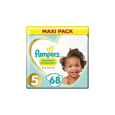 Image of Pampers 81686979 Premium Protection Nappies, White