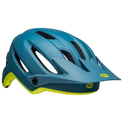 Image of Bell 4Forty MIPS MTB Helmet 2022: Matte/Gloss Blue/Hi Viz L 58 62cm