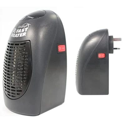 Image of BEST DIRECT Fast Heater Compact &amp; Portable Heating device, powerful, instant heat, ideal for bathrooms, office, kitchen, bedrooms. Timer Temperature setting