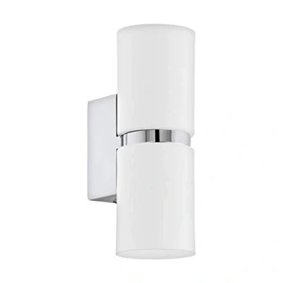 Image of Eglo 95368 GU10 LED Chrome, White Wall/Ceiling Lamp PASSA