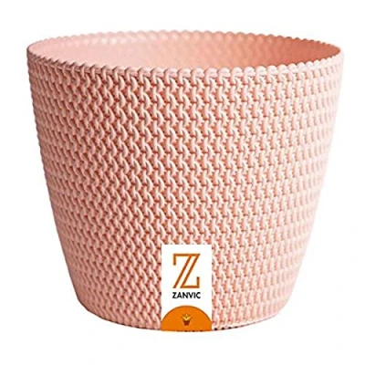 Image of Zanvic Splofy 2 Model Pot, Peach, 16 cm