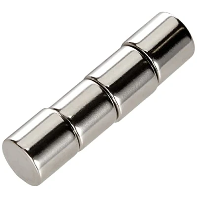 Image of Magnet Expert 10mm dia x thick N42 Neodymium 3.9kg Pull ( Pack of 4 )
