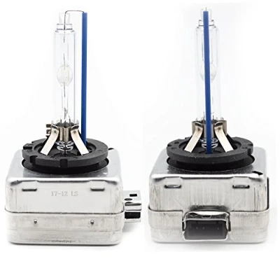 Image of BeiLan 2 Pack D1S Car Headlights HID Xenon Light Bulbs 8000K Super Bright Cold White 35W 12V High Intensity Discharge Lamp Replace for Halogen or LED Exterior Headlamp