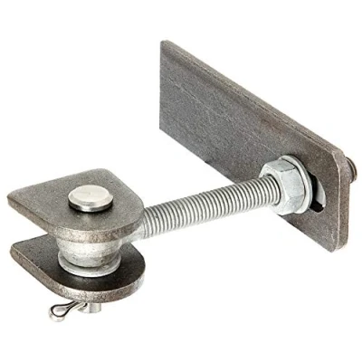 Image of Gah Alberts M12 411121 Door Hinge 180 Opening Long with Screws/Bolts Hot Dip Galvanised for Welding