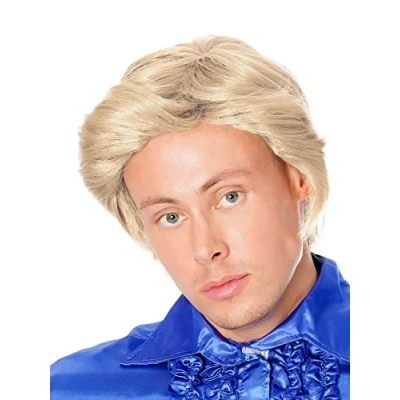 Image of Bristol Novelty BW503 Blonde Tony Wig, One Size