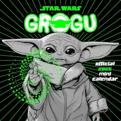 Image of Disney Star Wars, The Mandalorian, Grogu Mini Calendar 2026