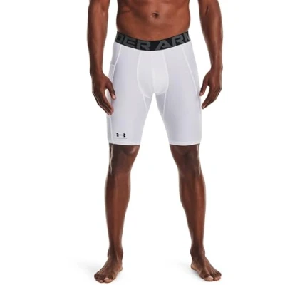 Image of Under Armour HG LNG Pants, Men&#039;s, Size: XS, White