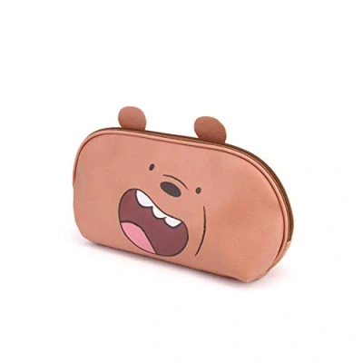 Image of We Bare Bears karactermania Grizzly Jelly Toiletry Bag (Medium), Brown