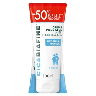 Image of CicaBiafine Anti Chapping Dry Feet Cream 2 x 100ml