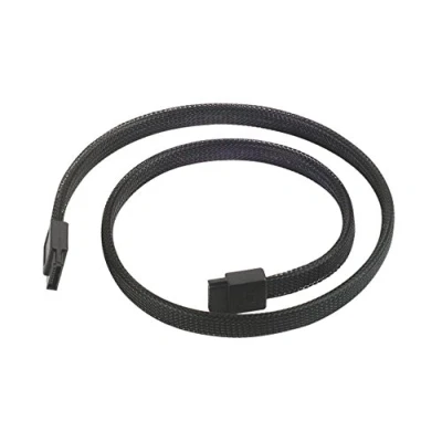 Image of SilverStone SST CP07 SATA III 6 Gbps Cable, 180, metal less locking design, metalic cable layer, 50cm