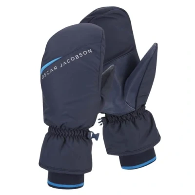 Image of Oscar Jacobson Mens Breathable Winter Mitts Golf Gloves Navy One Size