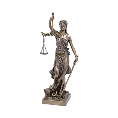 Image of Nemesis Now La Justicia Figurine 38cm Bronze
