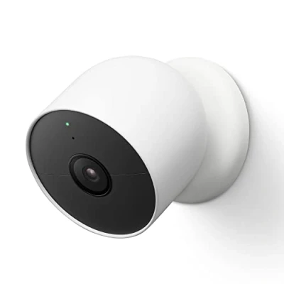 Image of Google G3AL9 Nest Cam (Outdoor / Indoor, Battery) Security Camera Smart Home WiFi Wireless, Snow, 1 Count (Pack of 1)