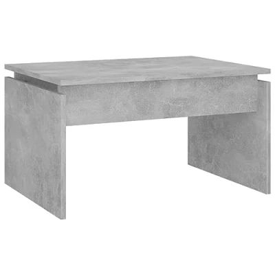 Image of vidaXL Coffee Table Modern Home Decor Living Room Office Furniture Accessories Couch Side Centre Accent Sofa Desk Chipboard Concrete Grey