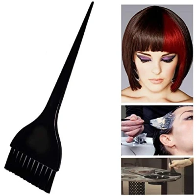 Image of HAIRDRESSING LARGE BLACK HAIR TINT APPLICATION DYE COLOURING BLEACH BRUSH