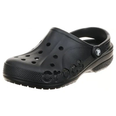 Image of Crocs Unisex Baya Clogs , Black,3 UK Men/ 4 Women