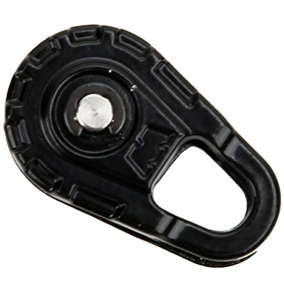 Image of VGEBY1 RC Car Winch Snatch Block, Black Metal Parts Heavy Duty Block for 1:10