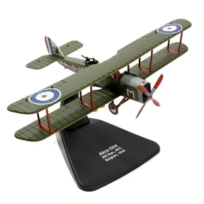 Image of AirModels Airco DH.4 Diecast Aircraft Model 1/72 Scale Plane Toy Collectable Gift