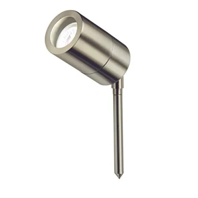 Image of KnightsBridge GU10 35W IP54 Ground Spike Garden Light Lightweight Single