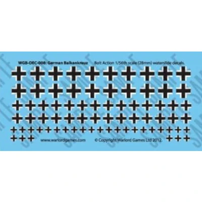 Image of Bolt Action German Vehicle Decals by Warlord Games