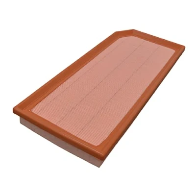 Image of 06F133843A, 6F133843A Air Filter FEBI BILSTEIN 109214 39mm 173mm 408mm Insert VOLKSWAGEN: Golf 5, Passat B6 Variant, Saloon