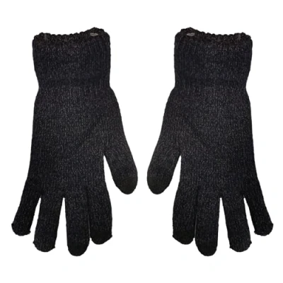 Image of Mens Pro Climate Thermal Touch Screen Gloves MA361 Navy Marl
