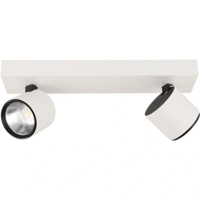 Image of Italux Lighting Boniva Modern Twin Ceiling Spotlight Led, 3000K ITLSPL 2854 2B WH