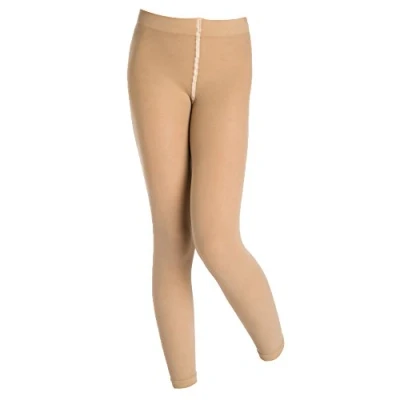 Image of Silky Girls Childrens Dance 60 Denier Footless Tights Tan 3 5