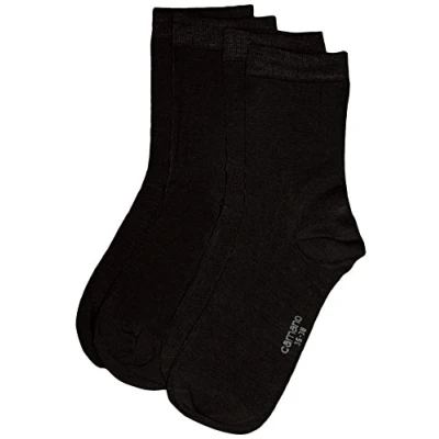 Image of Camano Women&#039;s 3514 Socks, 100 DEN, Black (Black 5), 6/8 (Size: 39/42)