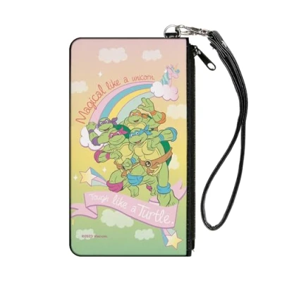 Image of Buckle Down Women&#039;s Wallet, Ninja Turtles, 6.5&quot; x 3.5&quot;