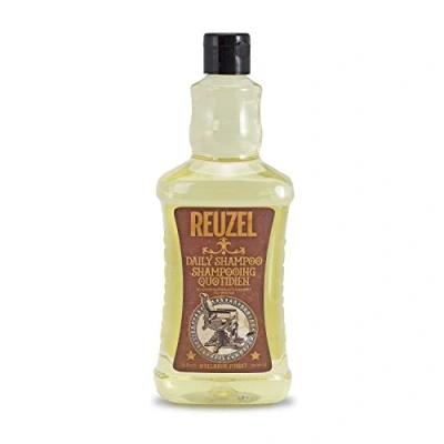 Image of Reuzel Daily Shampoo Cleanses Hair and Scalp Ideal for All Types Frequent Use Balanced Excellent Degreasing Cleansing without Over Drying Features T4 Tonic Blend 1000 ml
